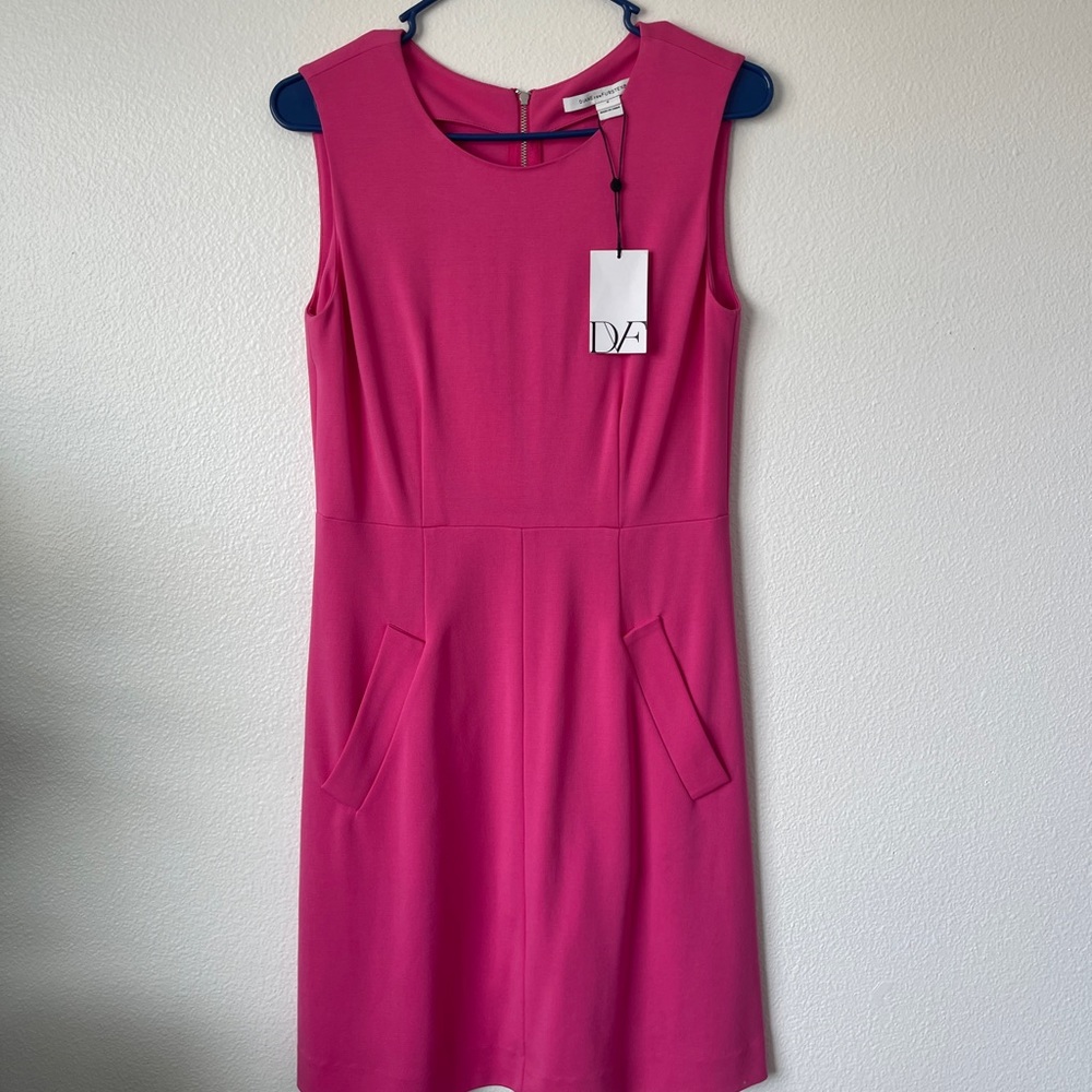 New Diane von Furstenberg Pink Dress